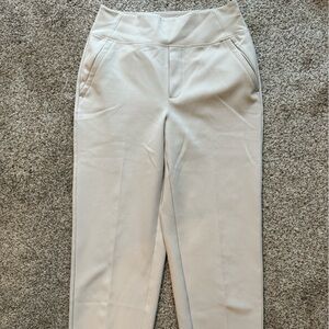 Athleta Women’s Endless High Rise Pant, sz 2, Abalone / Tan/Khaki